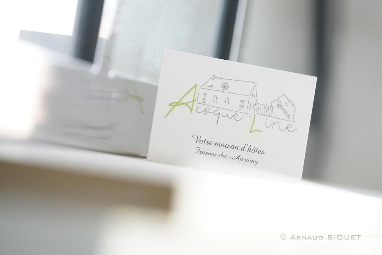 A Coque'Line Bed and Breakfast Frasnes-lez-Anvaing Εξωτερικό φωτογραφία